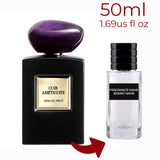 Cuir Amethyste Giorgio Armani for women and men Decant Samples - ParfumAmaruParis