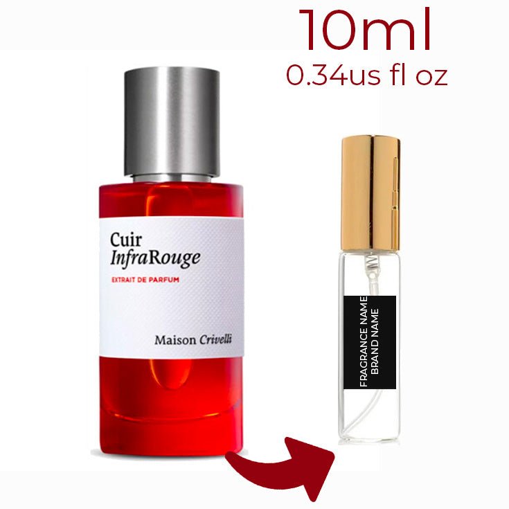 Cuir InfraRouge Maison Crivelli for women and men Decant Samples - ParfumAmaruParis