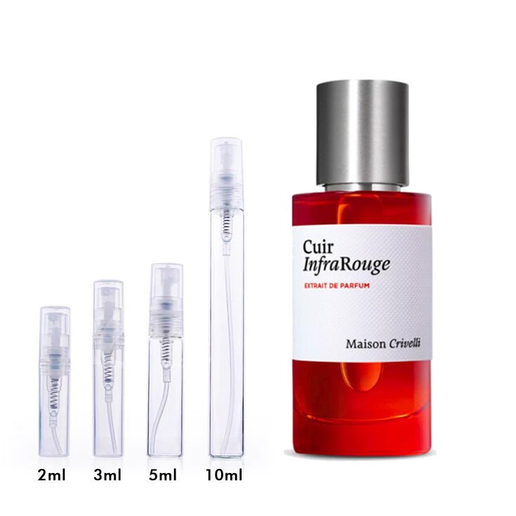 Cuir InfraRouge Maison Crivelli for women and men Decant Samples - ParfumAmaruParis