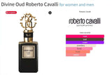 Divine Oud Roberto Cavalli for women and men Decant Fragrance Samples - ParfumAmaruParis