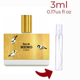 Eau de Memo Memo Paris for women and men Decant Samples - ParfumAmaruParis