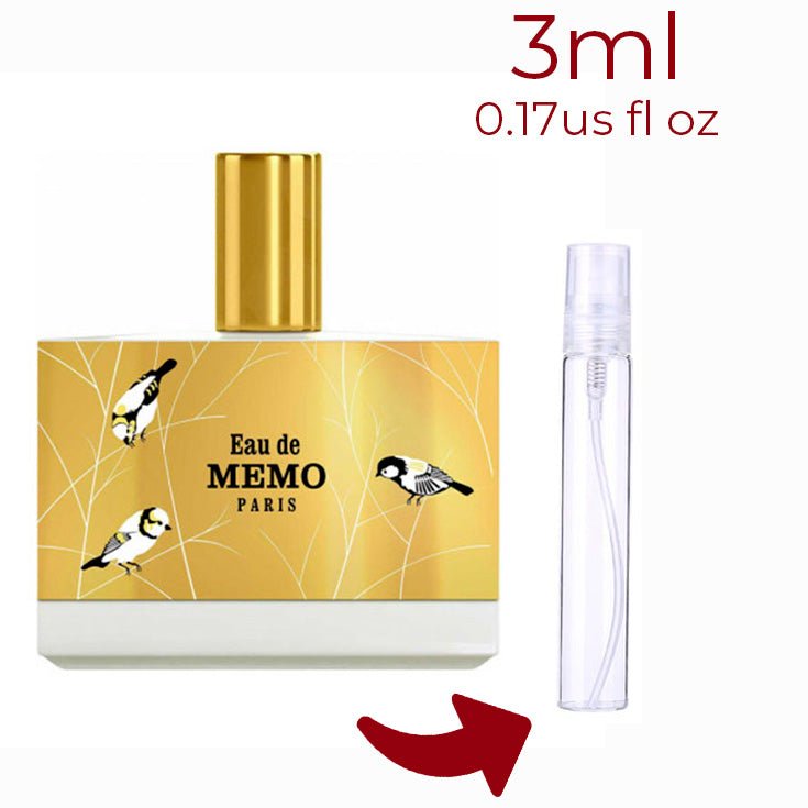 Eau de Memo Memo Paris for women and men Decant Samples - ParfumAmaruParis