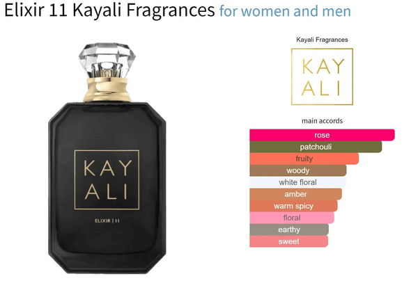 Elixir 11 Kayali Fragrances for women and men Decant Fragrance Samples - ParfumAmaruParis