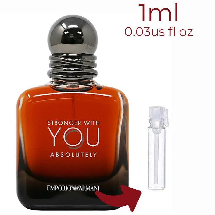 Emporio Armani Stronger With You Absolutely Giorgio Armani for men Decant Fragrance Samples - ParfumAmaruParis