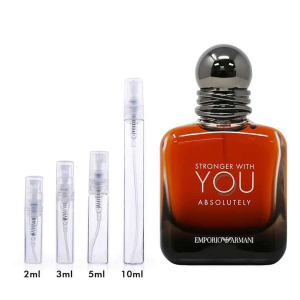 Emporio Armani Stronger With You Absolutely Giorgio Armani for men Decant Fragrance Samples - ParfumAmaruParis