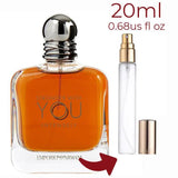 Emporio Armani Stronger With You Intensely Giorgio Armani for men Decant Fragrance Samples - ParfumAmaruParis