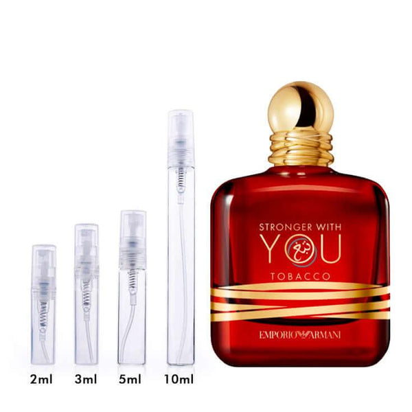 Emporio Armani Stronger With You Tobacco Giorgio Armani for men Decant Samples - ParfumAmaruParis