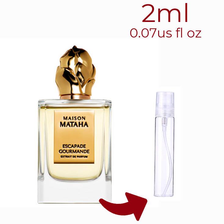 Escapade Gourmande Maison Mataha for women and men Decant Samples - ParfumAmaruParis