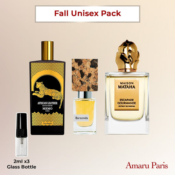 Fall Unisex Pack - 20% Decant Samples - AmaruParis