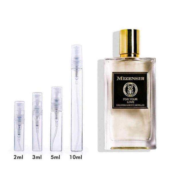 For Your Love Mizensir for women and men Decant Samples - ParfumAmaruParis