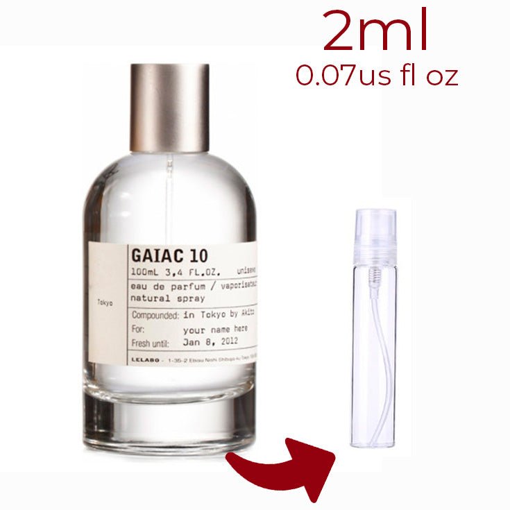 Gaiac 10 Tokyo Le Labo for women and men - ParfumAmaruParis