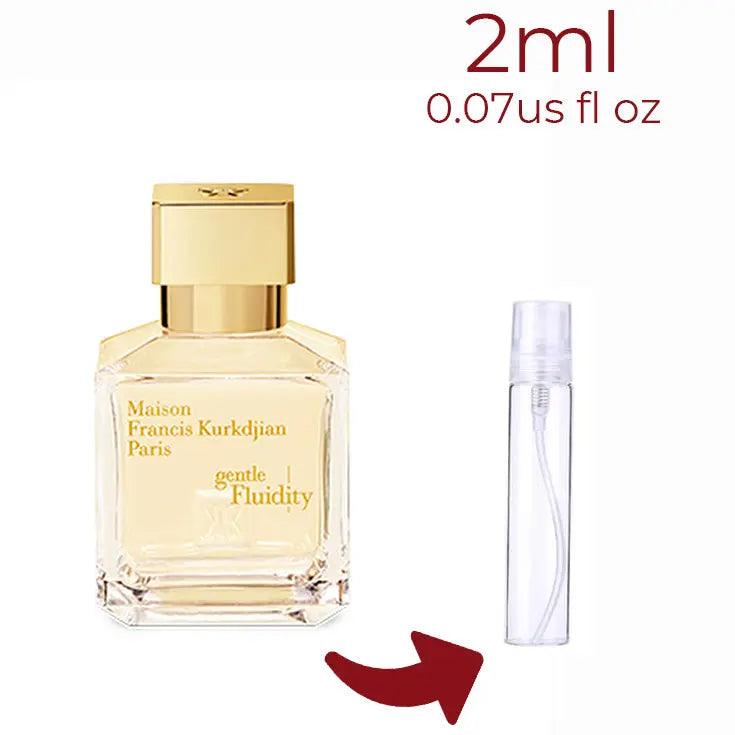 Gentle Fluidity Gold Maison Francis Kurkdjian for women and men Decant Fragrance Samples - ParfumAmaruParis