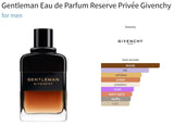 Gentleman Eau de Parfum Reserve Privée Givenchy for men Decant Fragrance Samples - ParfumAmaruParis