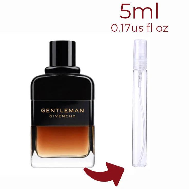 Gentleman Eau de Parfum Reserve Privée Givenchy for men Decant Fragrance Samples - ParfumAmaruParis