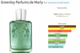 Greenley Parfums de Marly for women and men Decant Fragrance Samples - ParfumAmaruParis