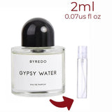 Gypsy Water Byredo for women and men Decant Fragrance Samples - ParfumAmaruParis