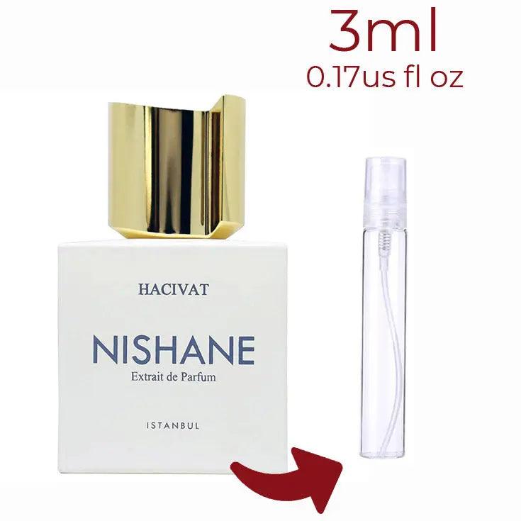 Hacivat Nishane for women and men Decant Fragrance Samples - ParfumAmaruParis