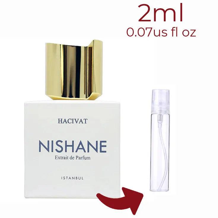 Hacivat Nishane for women and men Decant Fragrance Samples - ParfumAmaruParis