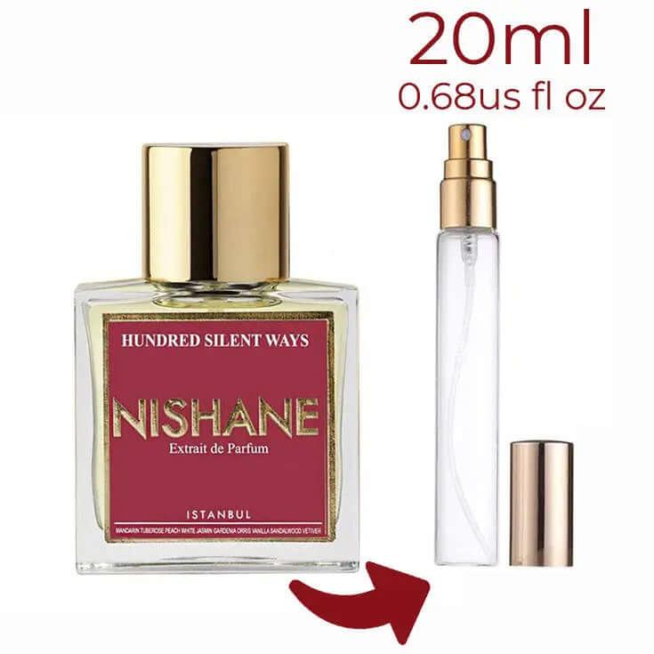 Hundred Silent Ways Nishane for women and men Decant Fragrance Samples - ParfumAmaruParis