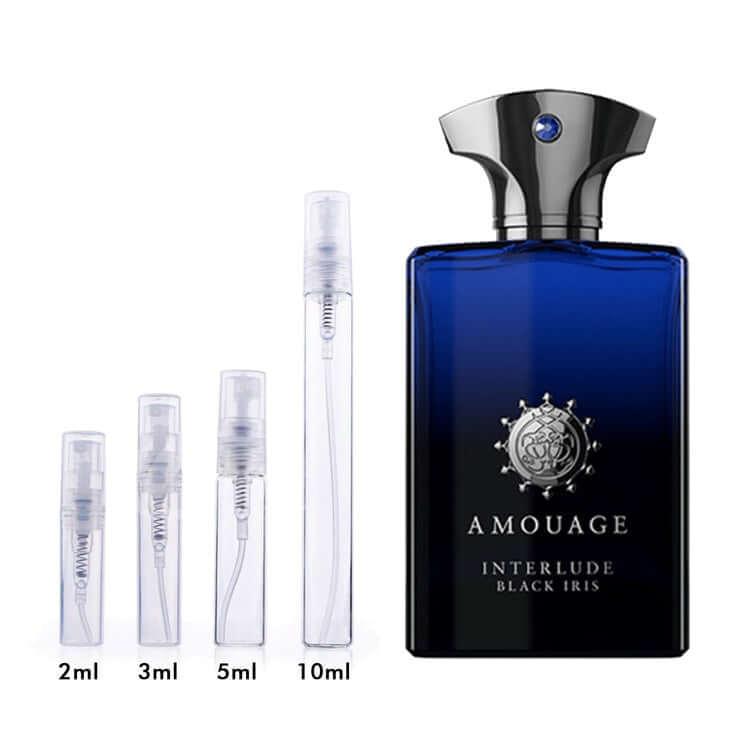 Interlude Black Iris Amouage for women and men Decant Fragrance Samples - ParfumAmaruParis