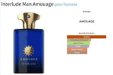 Interlude Man Amouage for men Decant Fragrance Samples - ParfumAmaruParis