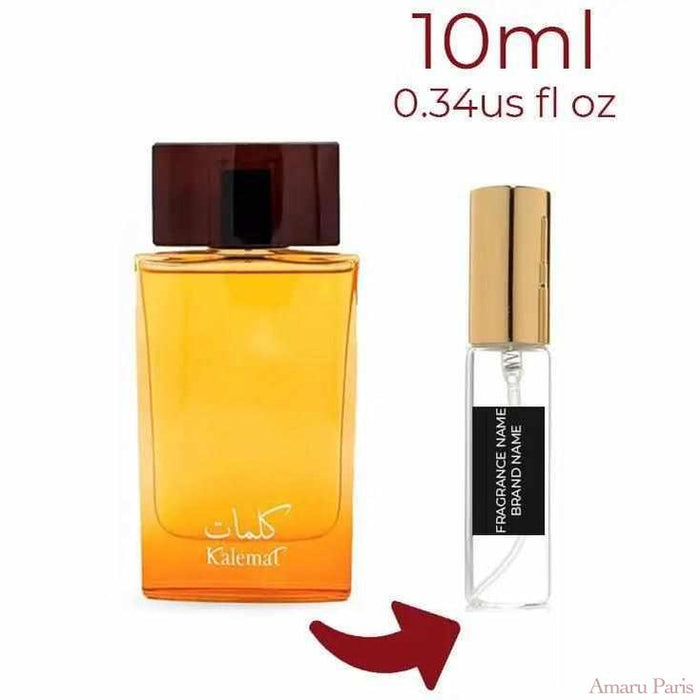 Kalemat Arabian Oud for women and men Decant Fragrance Samples
