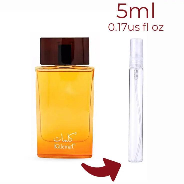 Kalemat Arabian Oud for women and men Decant Fragrance Samples - ParfumAmaruParis