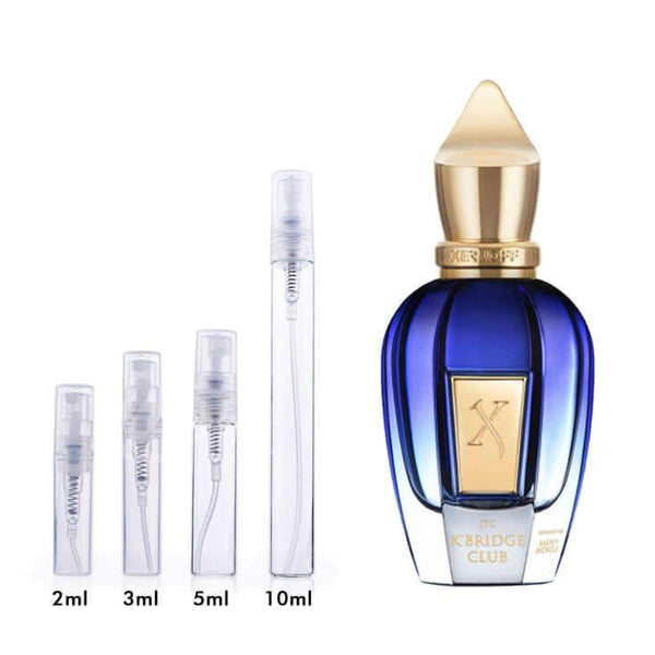 K’bridge Club Xerjoff for women and men Decant Fragrance Samples - ParfumAmaruParis