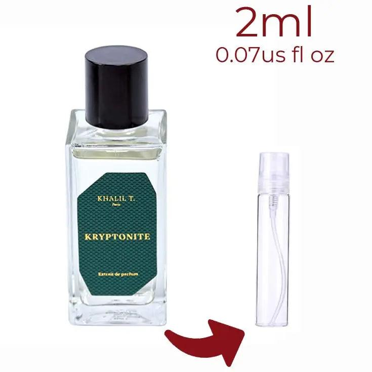 Kryptonite Khalil T. for women and men Decant Fragrance Samples - ParfumAmaruParis