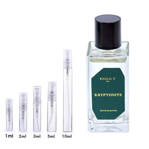 Kryptonite Khalil T. for women and men Decant Fragrance Samples - ParfumAmaruParis