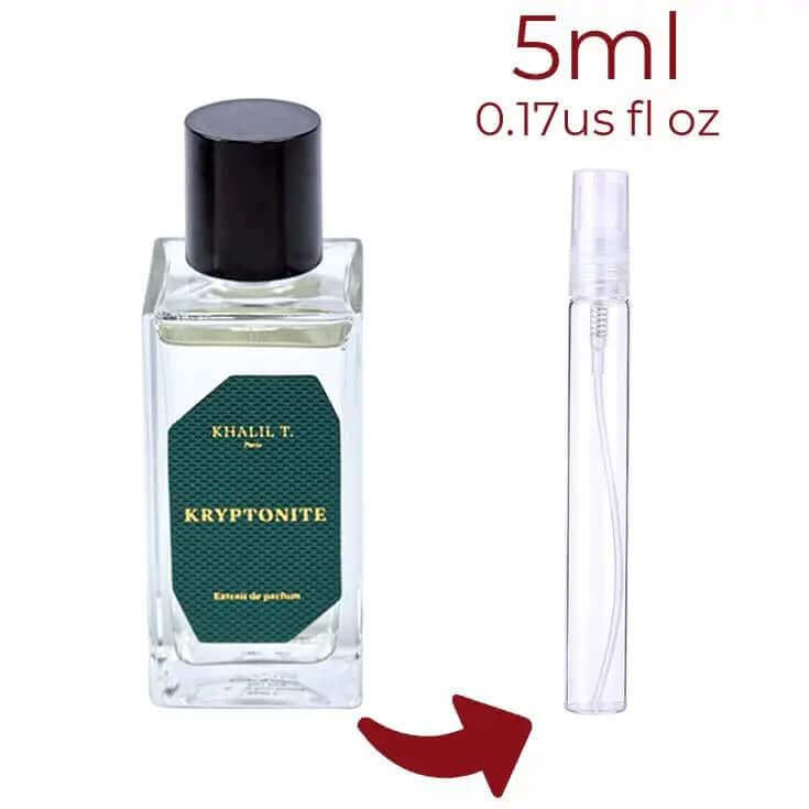 Kryptonite Khalil T. for women and men Decant Fragrance Samples - ParfumAmaruParis