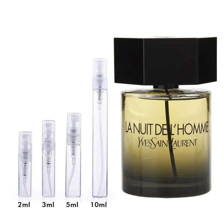 La Nuit de l'Homme Yves Saint Laurent for men Decant Fragrance Samples - ParfumAmaruParis