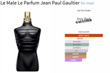 Le Male Le Parfum Jean Paul Gaultier for men - ParfumAmaruParis