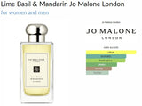 Lime Basil & Mandarin Jo Malone London for women and men - ParfumAmaruParis