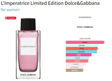 L'Imperatrice Limited Edition Dolce&Gabbana for women Decant Fragrance Samples - ParfumAmaruParis