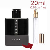 Luna Rossa Black Prada for men Decant Fragrance Samples - ParfumAmaruParis