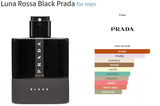 Luna Rossa Black Prada for men Decant Fragrance Samples - ParfumAmaruParis