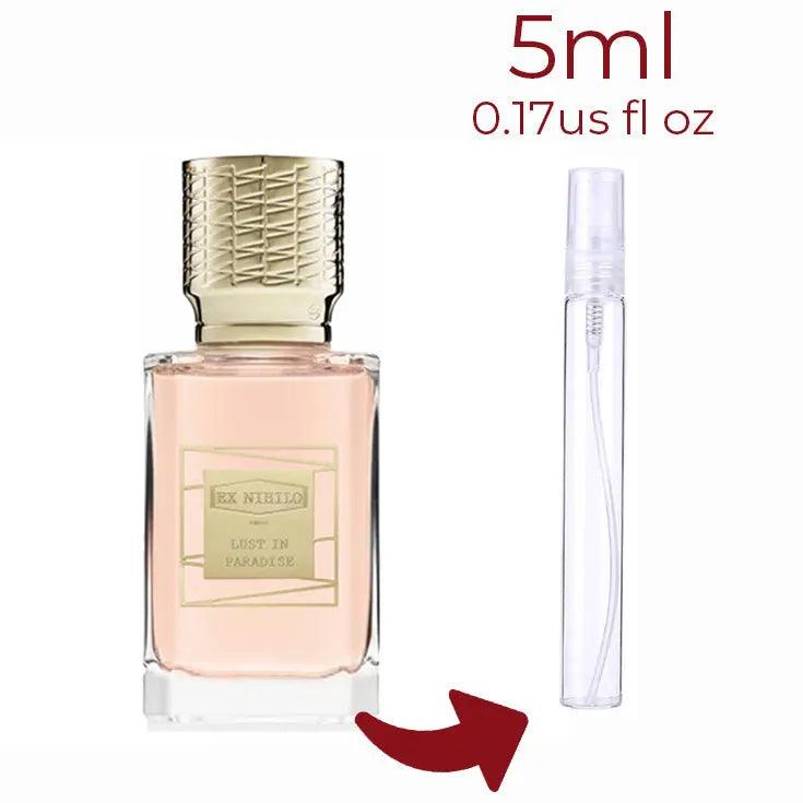 Lust in Paradise Ex Nihilo for women Decant Fragrance Samples - ParfumAmaruParis