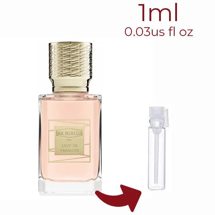 Lust in Paradise Ex Nihilo for women Decant Fragrance Samples - ParfumAmaruParis