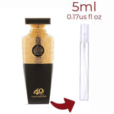 Madawi 40 years Gold Edition Arabian Oud for women and men Decant Fragrance Samples - ParfumAmaruParis