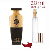 Madawi 40 years Gold Edition Arabian Oud for women and men Decant Fragrance Samples - ParfumAmaruParis