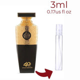 Madawi 40 years Gold Edition Arabian Oud for women and men Decant Fragrance Samples - ParfumAmaruParis