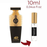 Madawi 40 years Gold Edition Arabian Oud for women and men Decant Fragrance Samples - ParfumAmaruParis