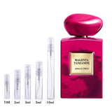 Magenta Tanzanite Giorgio Armani for women and men Decant Fragrance Samples - ParfumAmaruParis