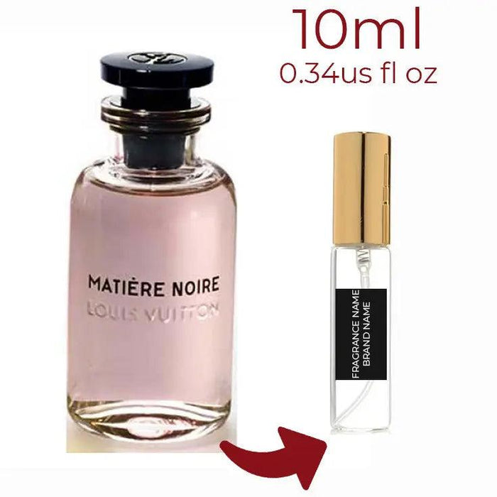 Matiere Noire Louis Vuitton pour femme Decant Echantillons de parfum