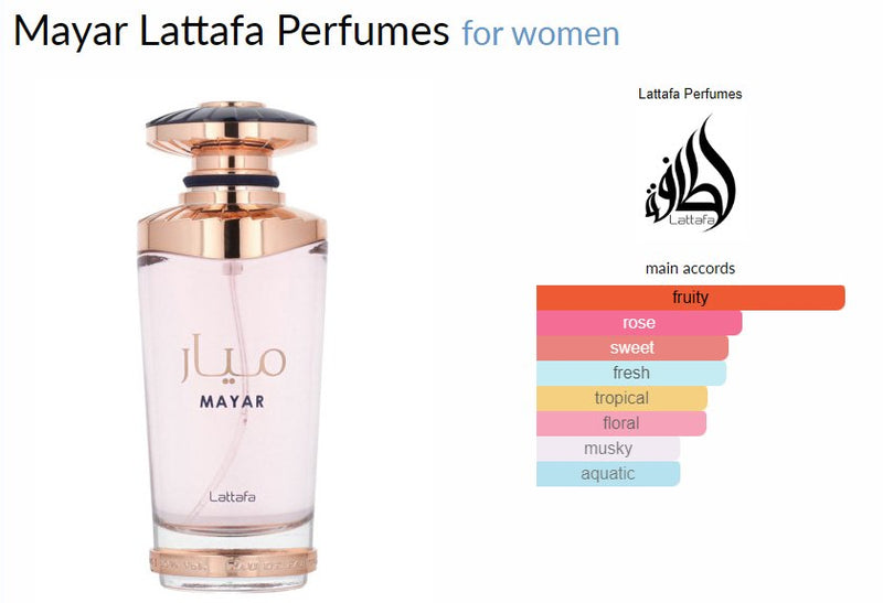 Mayar Lattafa Perfumes - ParfumAmaruParis