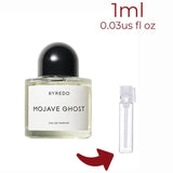 Mojave Ghost Byredo for women and men Decant Fragrance Samples - ParfumAmaruParis