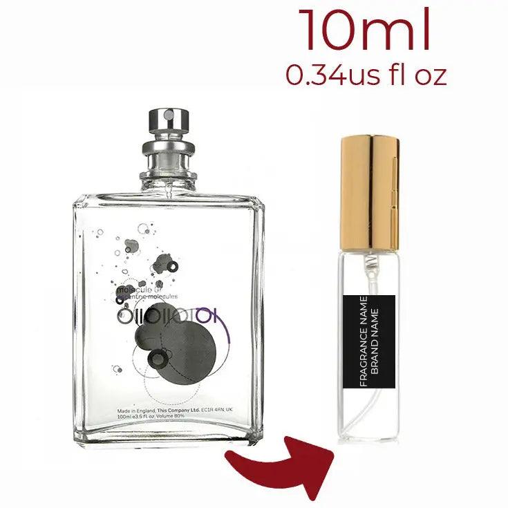 Molecule 01 Escentric Molecules for women and men Decant Fragrance Samples - ParfumAmaruParis