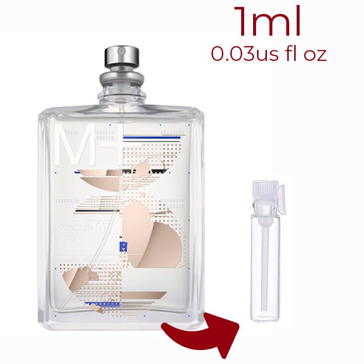 Molecule 01 + Iris Escentric Molecules for women and men - ParfumAmaruParis