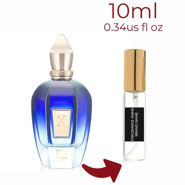 More Than Words Xerjoff for women and men Decant Fragrance Samples - ParfumAmaruParis